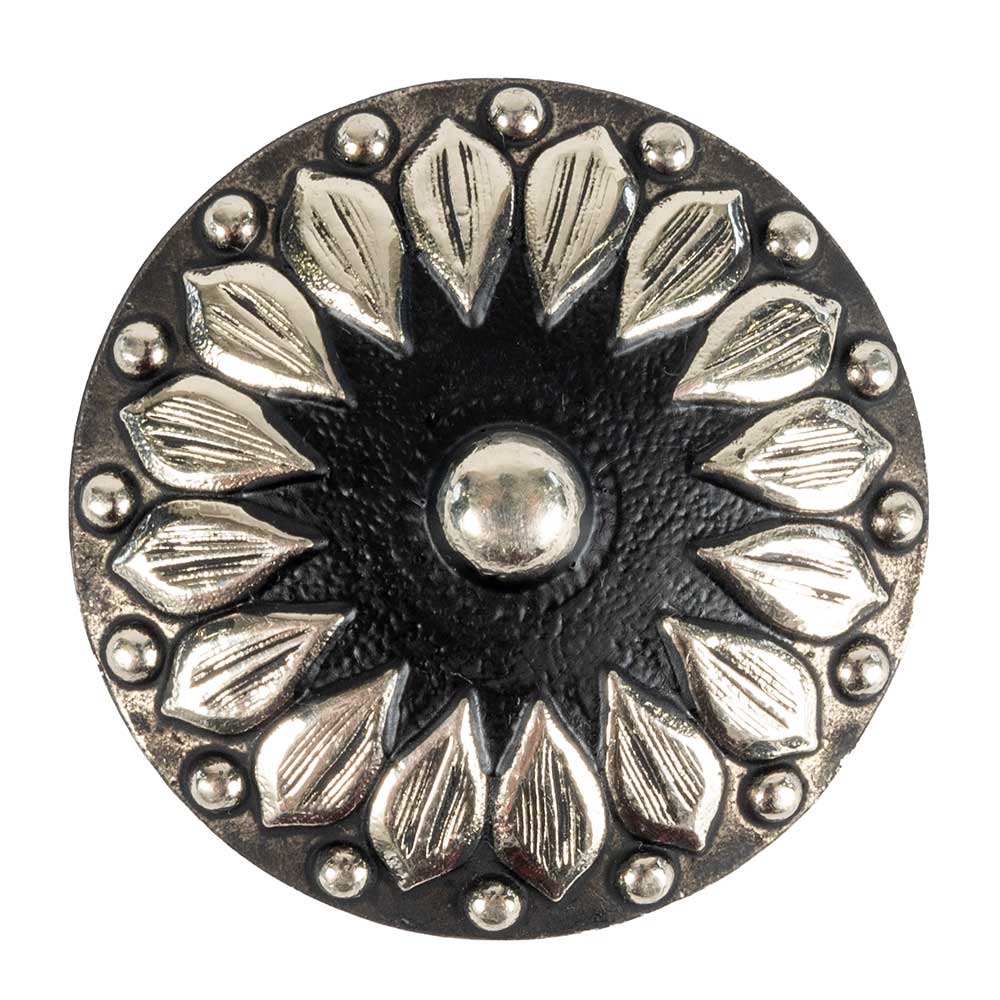 Bronze Flower Concho Tack - Conchos & Hardware MISC Chicago Screw  