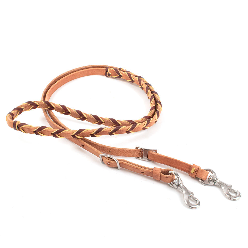 Leather Lanyard With Western Rein Style Knot End – Whitaker Leather