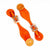 Teskey's Collection Bob Scott Spur Straps - Orange Tack - Bits, Spurs & Curbs - Spur Straps Bob Scott   