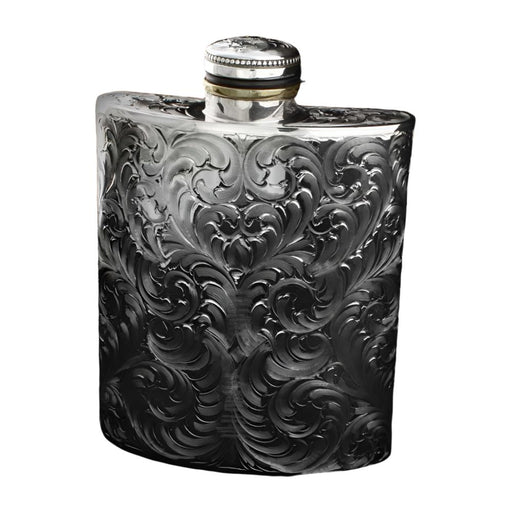 Comstock Heritage Engraved Flask HOME & GIFTS - Tabletop + Kitchen - Bar Accessories Comstock Heritage   