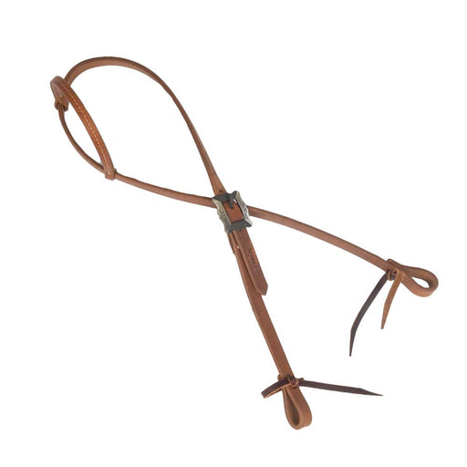 Teskey's One Ear Headstall w/Square Rust Buckle Tack - Headstalls Teskey's