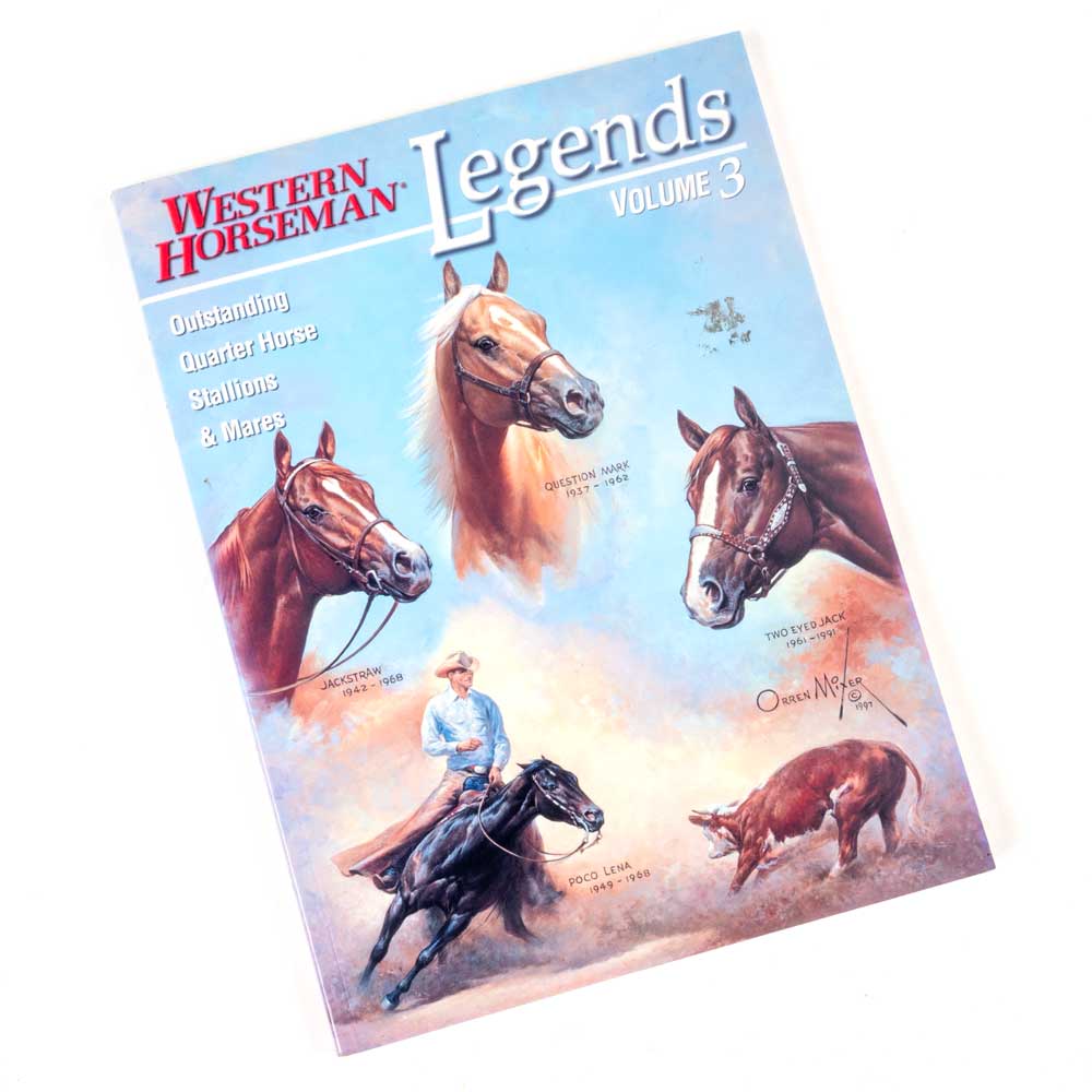 NEW "THE WESTERN HORSEMAN - LEGENDS - VOLUME 3" Sale Barn MISC   