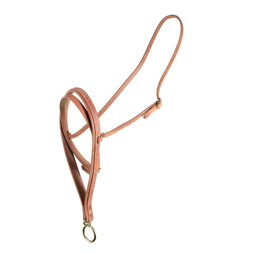Teskey's Harness Leather Noseband Cavesson Tack - Nosebands & Tie Downs Teskey's