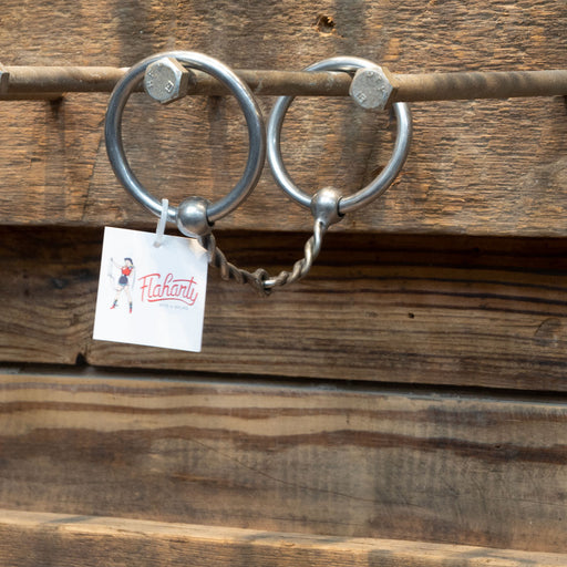 Flaharty O-Ring Twisted Wire Snaffle Bit Tack - Bits Flaharty