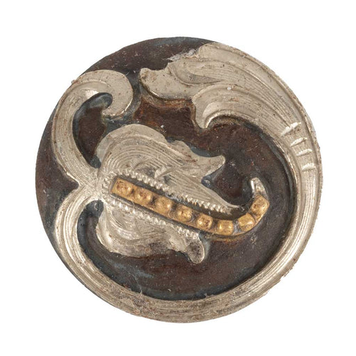 Bronze & Gold Rose Concho Tack - Conchos & Hardware MISC Chicago Screw