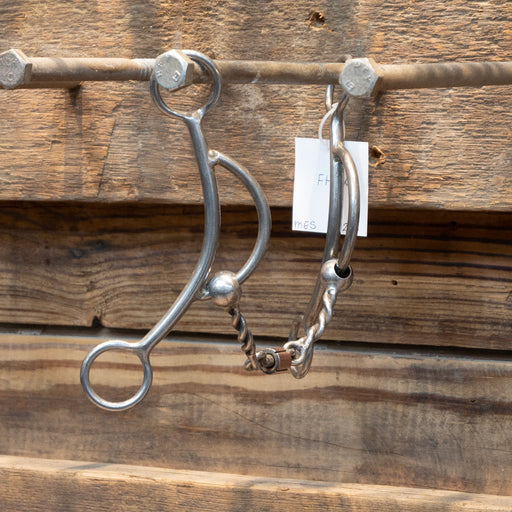 Flaharty Linda Twisted Wire 3 Piece Bit Tack - Bits Flaharty   