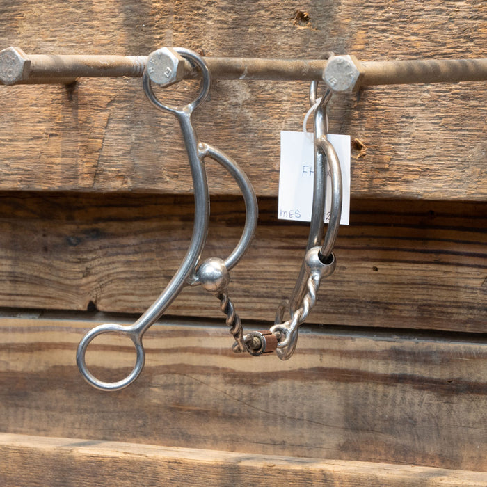 Flaharty Linda Twisted Wire 3 Piece Bit Tack - Bits Flaharty   