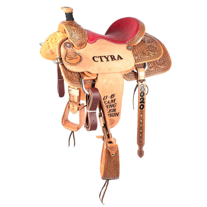 Teskey's Trophy Roping Saddle #30 Customs & Awards - Saddles Teskey's Saddlery