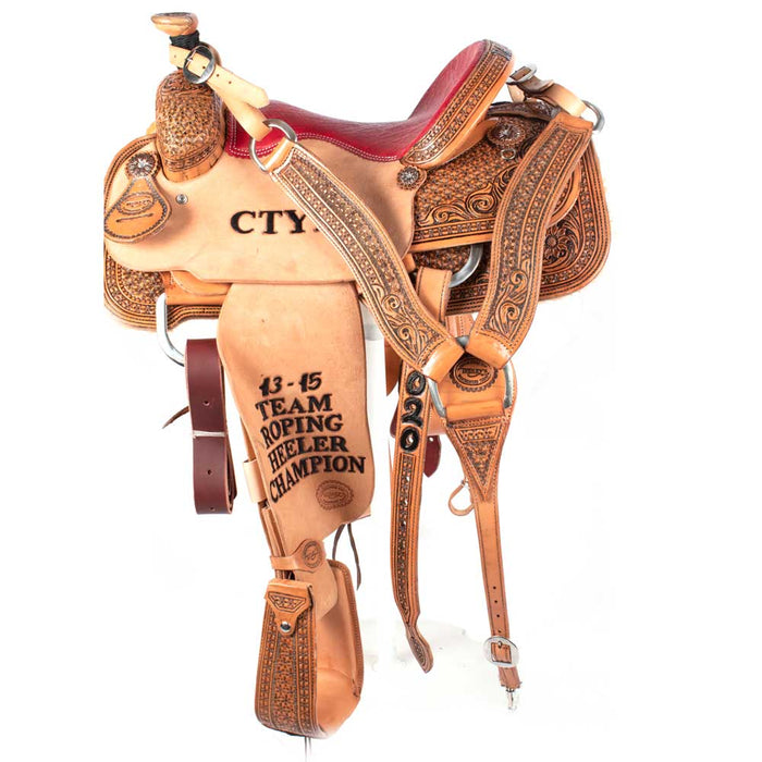 Teskey's Trophy Roping Saddle #30 Customs & Awards - Saddles Teskey's Saddlery