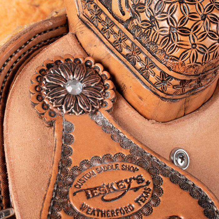 Teskey's Trophy Roping Saddle #30 Customs & Awards - Saddles Teskey's Saddlery