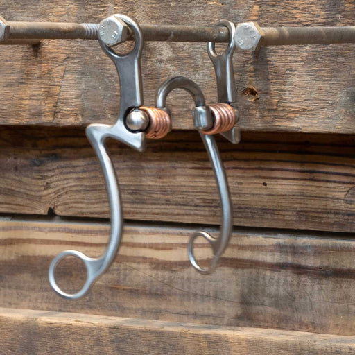 Kerry Kelley 7 Milkman Correction w/Copper Rings Tack - Bits Kerry Kelley