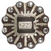 Bronze Slotted Concho Tack - Conchos & Hardware MISC   