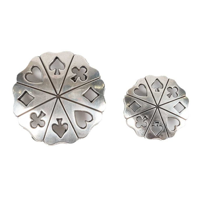 Card Suit Concho Tack - Conchos & Hardware MISC   