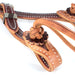Patrick Smith Two Tone Split Ear Headstall w/Steer Buckles Tack - Headstalls Patrick Smith