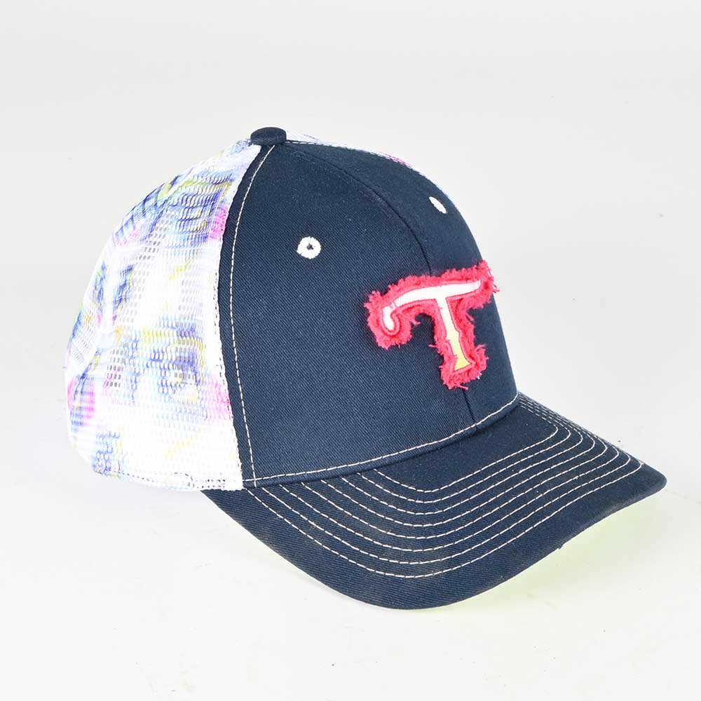 NEW Teskey's Women's Navy Floral Cap Sale Barn Teskey's   