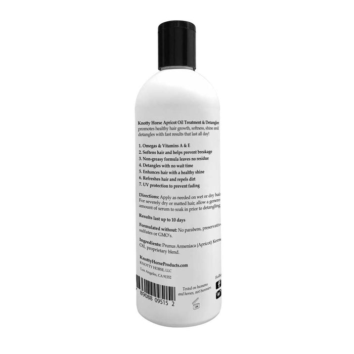 Knotty Horse Apricot Oil Detangler Equine - Grooming Knotty Horse   