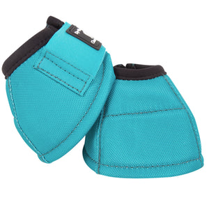 Classic Equine Dy-No Turn Bell Boots Tack - Leg Protection - Bell Boots Classic Equine Aqua Small 