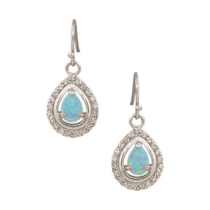 Montana Silversmiths River Lights On Ice Teardrop Earrings WOMEN - Accessories - Jewelry - Earrings Montana Silversmiths   