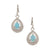 Montana Silversmiths River Lights On Ice Teardrop Earrings WOMEN - Accessories - Jewelry - Earrings Montana Silversmiths   