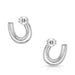 Montana Silversmiths Crystal Clear Stuck on Luck Post Earrings WOMEN - Accessories - Jewelry - Earrings Montana Silversmiths   