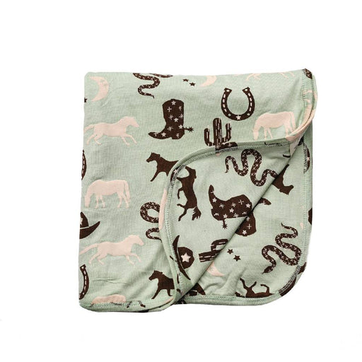Emerson And Friends Giddyup Luxury Bamboo Blanket KIDS - Accessories Emerson And Friends   