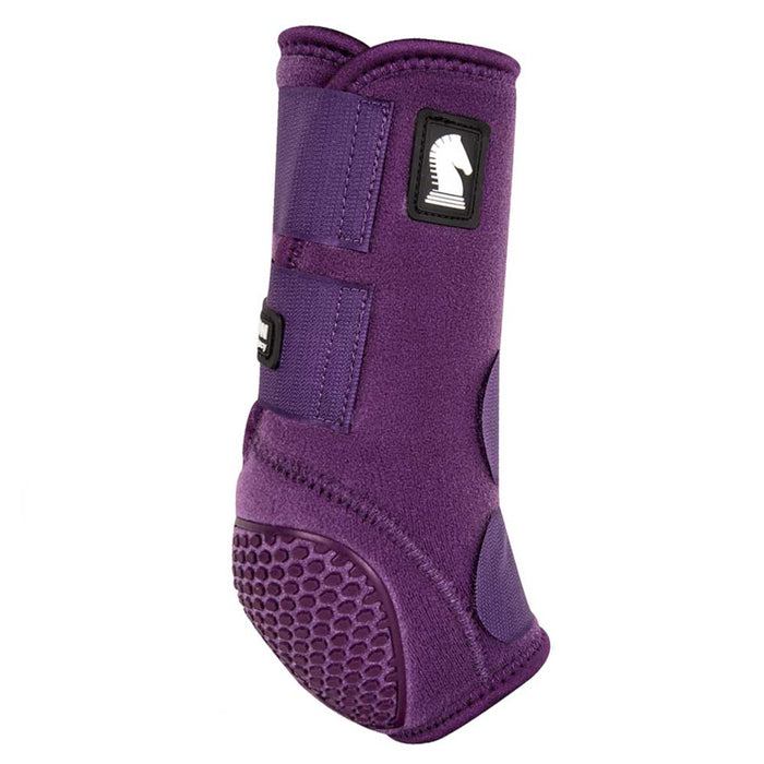 Classic Equine Flexion By Legacy Boots Tack - Leg Protection Classic Equine Eggplant Front S