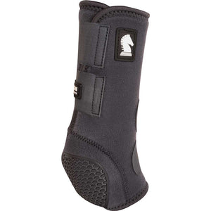 Classic Equine Flexion By Legacy Boots Tack - Leg Protection - Splint Boots Classic Equine Front Small Charcoal