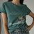 Lucky Brand Fake Tree Classic Crew Tee - FINAL SALE WOMEN - Clothing - Tops - Short Sleeved Lucky Brand Jeans   
