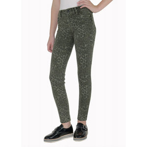 Girl's Diane Mid-Rise Lepoard Skinny Pants-FINAL SALE KIDS - Girls - Clothing - Jeans TRACTR JEANS   