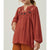 Girl's Embroidered Peasant Top- FINAL SALE KIDS - Girls - Clothing - Tops - Long Sleeve Tops HAYDEN LOS ANGELES   