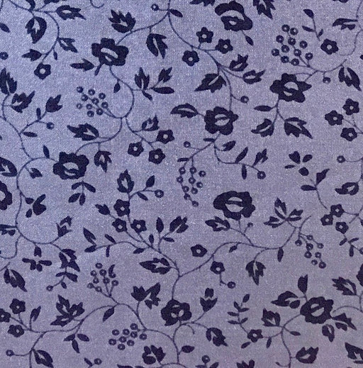 Calico Silk Wild Rag - Gunmetal ACCESSORIES - Additional Accessories - Wild Rags & Scarves Wyoming Traders   