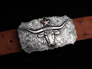 Comstock Heritage Posse Lonestar Longhorn ACCESSORIES - Additional Accessories - Buckles COMSTOCK HERITAGE   