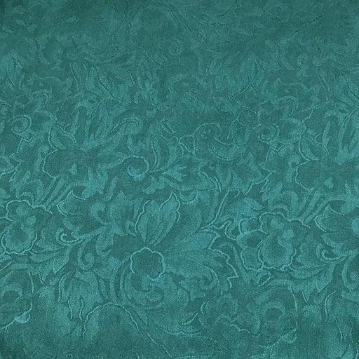 Jacquard Silk Wild Rag - Teal ACCESSORIES - Additional Accessories - Wild Rags & Scarves Wyoming Traders   