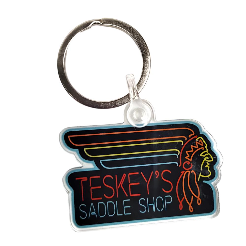Teskey's Saddle Shop Indian Keychain - Teskeys