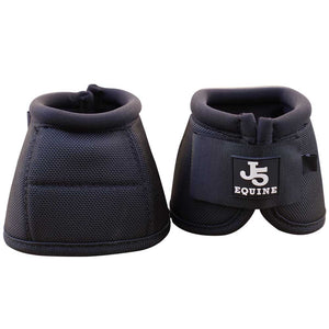 J5 Equine Premium Bell Boots Tack - Leg Protection - Bell Boots J5 Equine Black S 