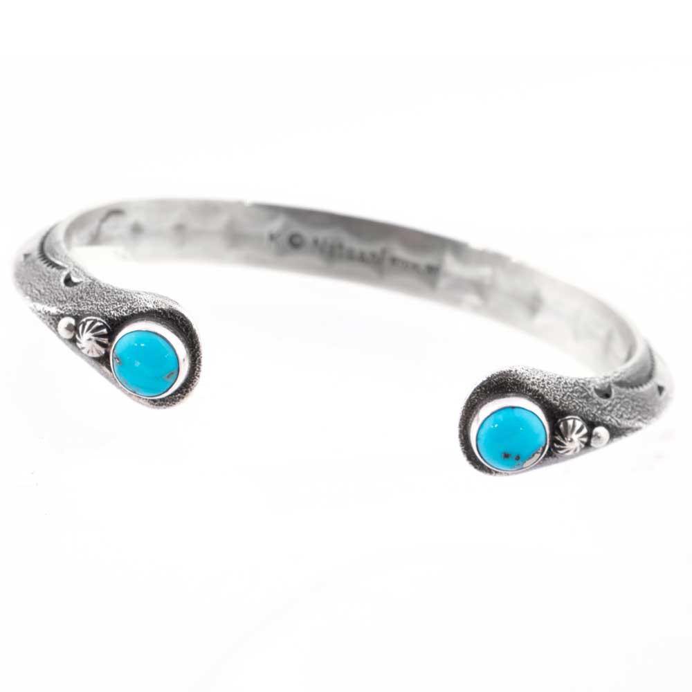 Peyote Bird K. Nataani Turquoise Cuff WOMEN - Accessories - Jewelry - Bracelets Peyote Bird Designs   