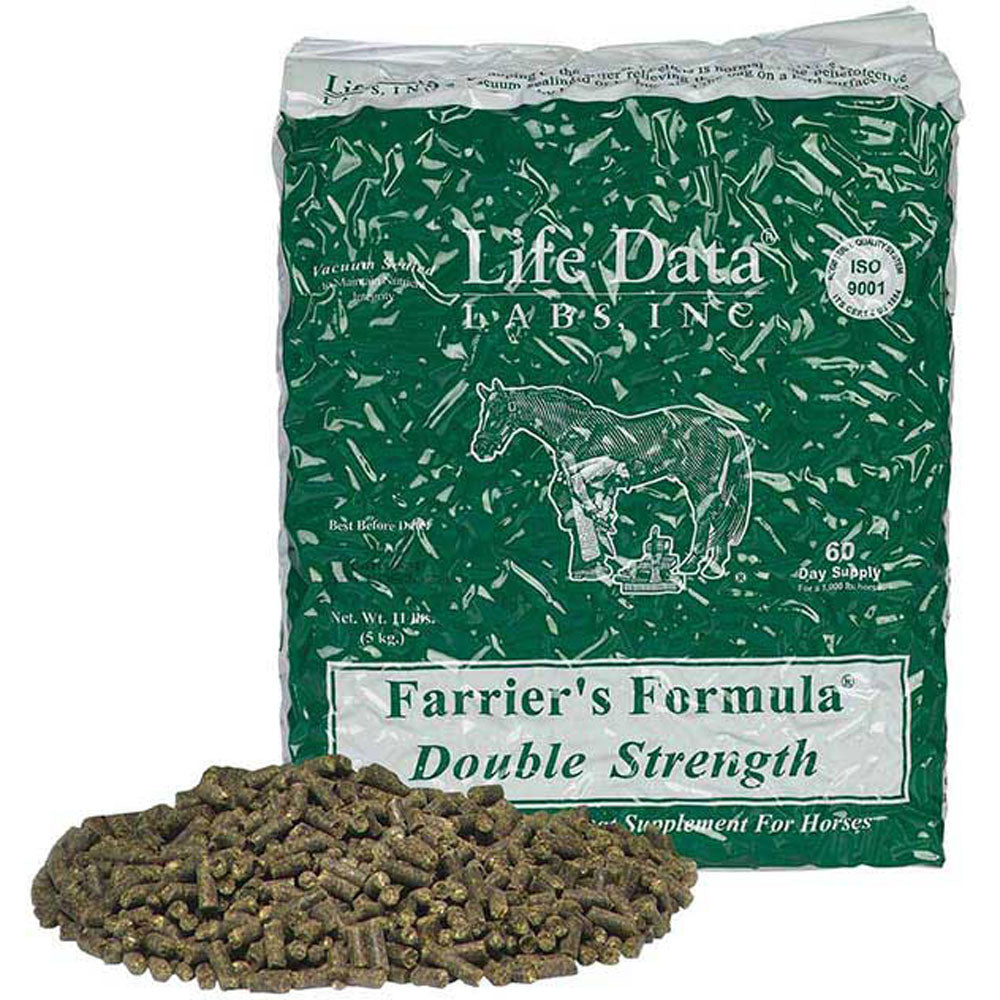 Farrier's Formula- Double Strength Farm & Ranch - Animal Care - Equine - Supplements Life Data 11lb Bag  