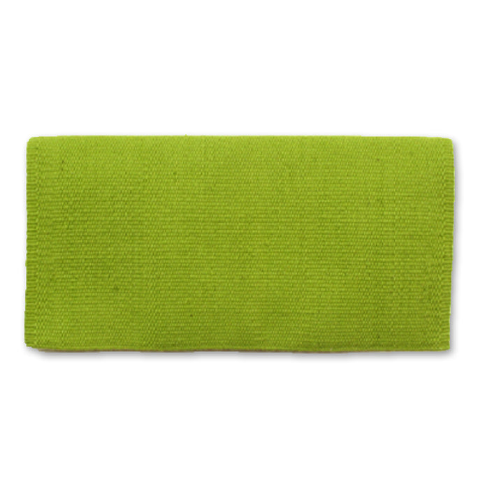 Mayatex San Juan Solid Wool Blankets Tack - Saddle Pads Mayatex Lime