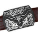 Comstock Heritage Signature Longhorn Overlay Buckle ACCESSORIES - Additional Accessories - Buckles Comstock Heritage   