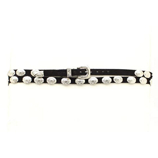Concho Suede Buckled Hatband HATS - HAT RESTORATION & ACCESSORIES M&F Western Products   