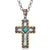 Montana Silversmiths Antiqued Serrated Cross Necklace WOMEN - Accessories - Jewelry - Necklaces Montana Silversmiths   