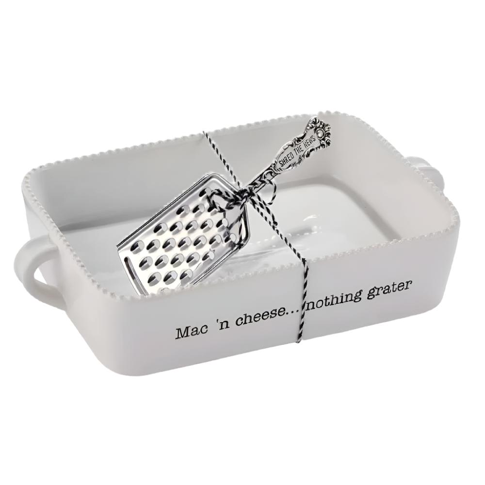 Mud Pie Ceramic Mac & Cheese Dish Set HOME & GIFTS - Tabletop + Kitchen - Kitchen Decor Mud Pie   