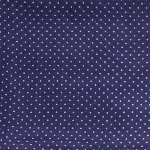 Cowboy Polka Dot Silk Wild Rag - Navy ACCESSORIES - Additional Accessories - Wild Rags & Scarves Wyoming Traders   