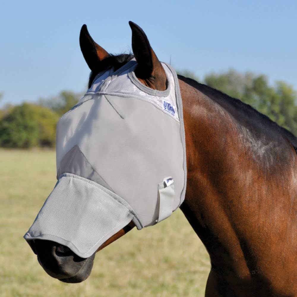 Cashel Crusader Fly Mask Long Nose Equine - Fly & Insect Control Cashel Mini/Foal  