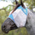 Cashel Military Support Blue Crusader Fly Mask Equine - Fly & Insect Control Cashel Arabian No Ear 