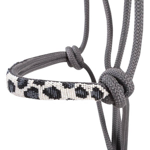 Cashel Beaded Rope Halter with Lead Tack - Halters & Leads Cashel   