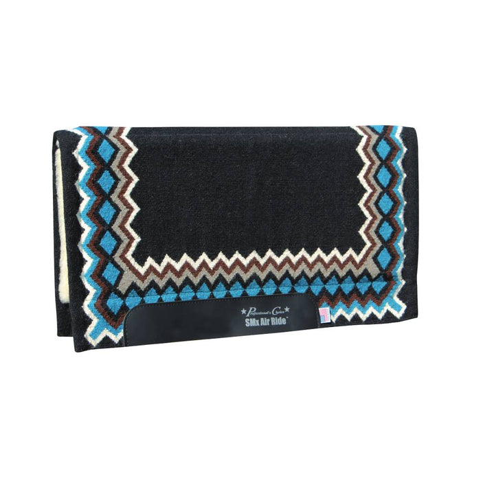 Professional's Choice Shilloh SMx H.D. Air Ride Saddle Pad Tack - Saddle Pads Professional's Choice Black/Teal  