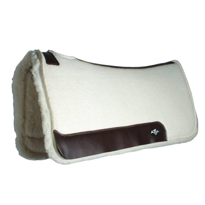 Professional's Choice Steam Pressed Fleece Bottom Pad Tack - Saddle Pads Professional's Choice 28"x30" Tan 