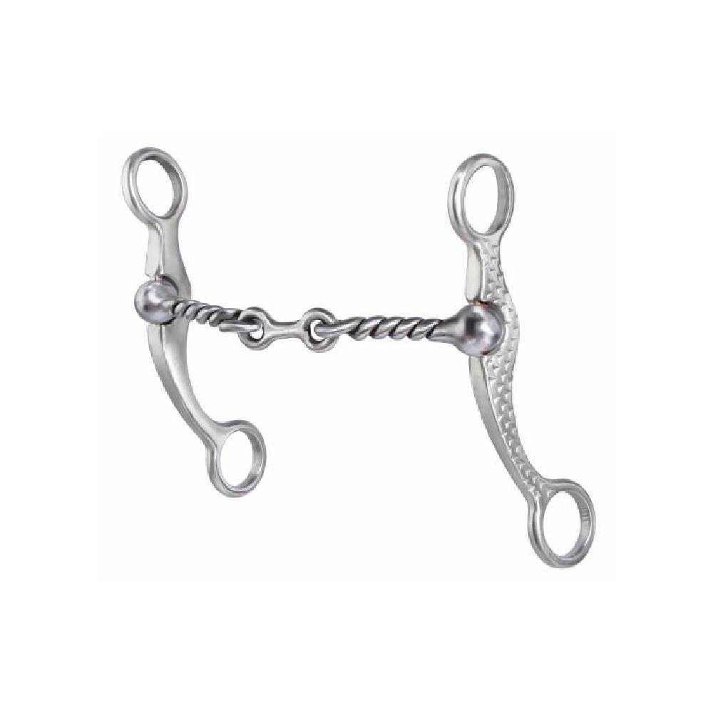 Professional's Choice Twisted Wire Dogbone Snaffle Bit Tack - Bits, Spurs & Curbs - Bits Professional's Choice   