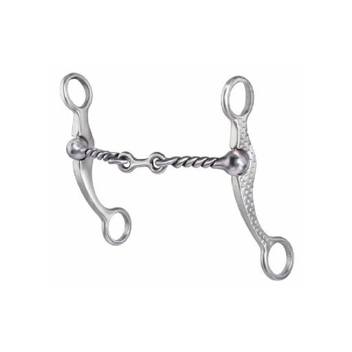 Professional's Choice Twisted Wire Dogbone Snaffle Bit Tack - Bits Professional's Choice   